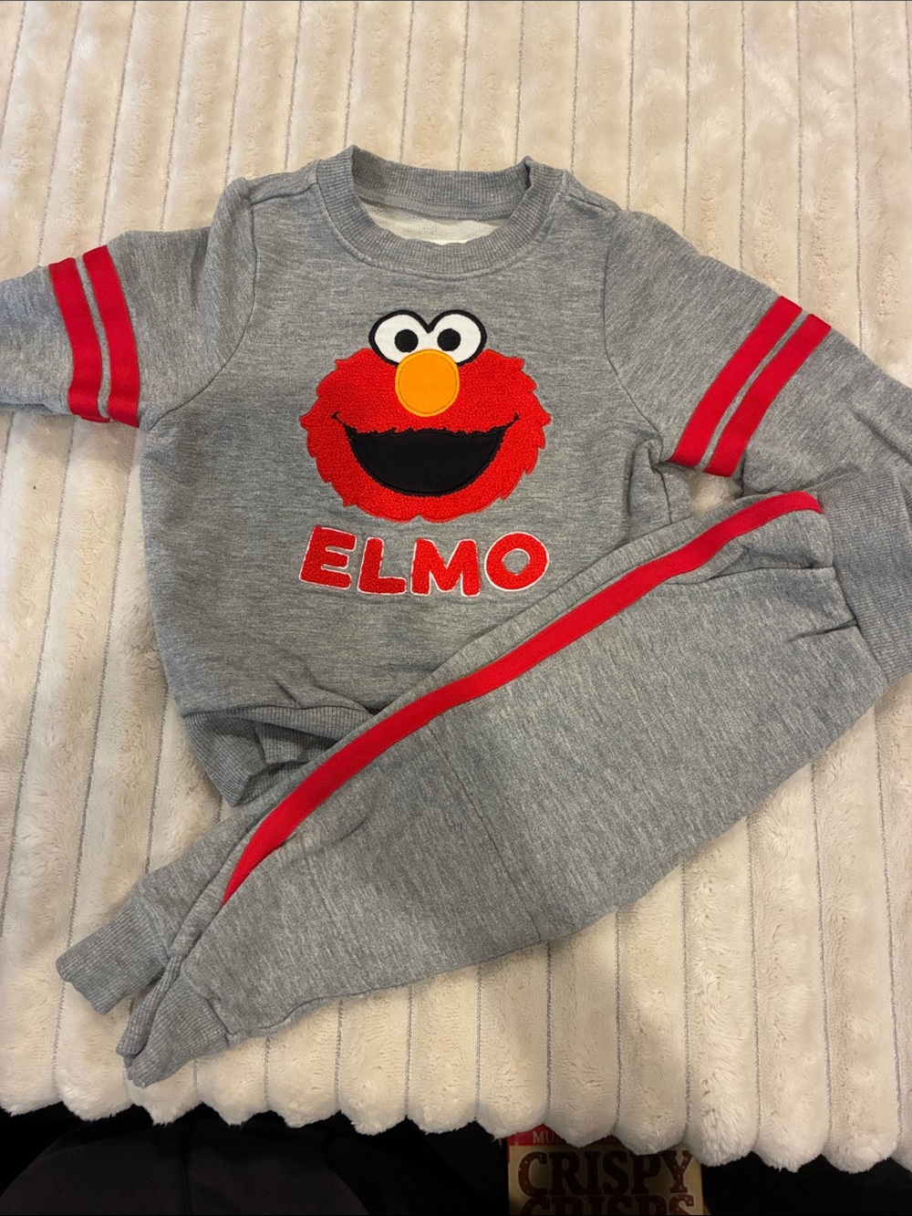 Little Sleepies Play Collection Elmo Sweatsuit ❤️